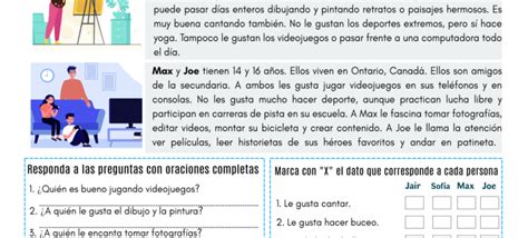 Spanish 1 Reading Prehension Worksheets Worksheets For Kindergarten
