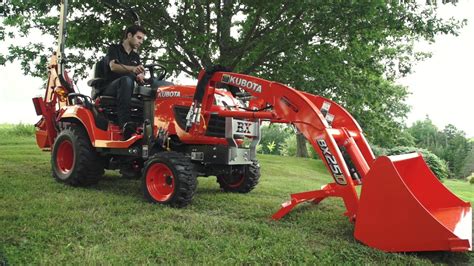 Kubota BX Tractor Front End Loader Removal Installation YouTube