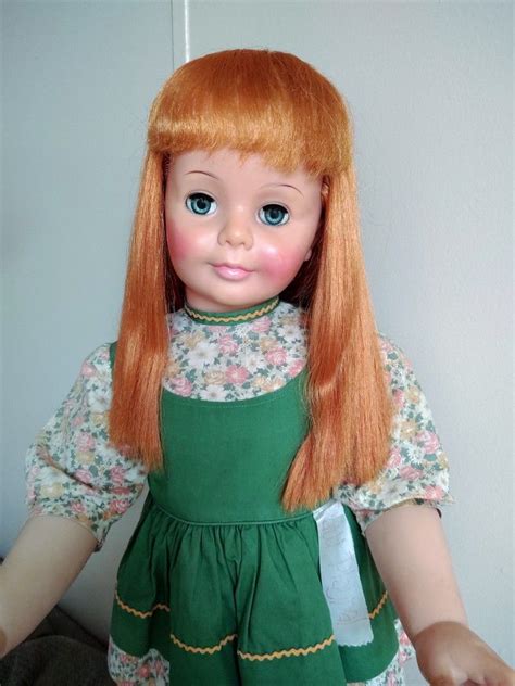 vintage patti playpal carrot hair patti red hair french dolls