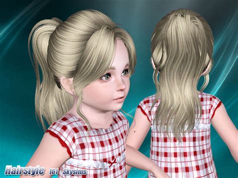 The Sims Resource Skysims Hair Toddler 161