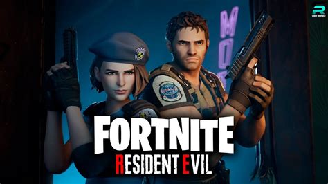 Chris Redfield And Jill Valentine Llegan A Fortnite Youtube