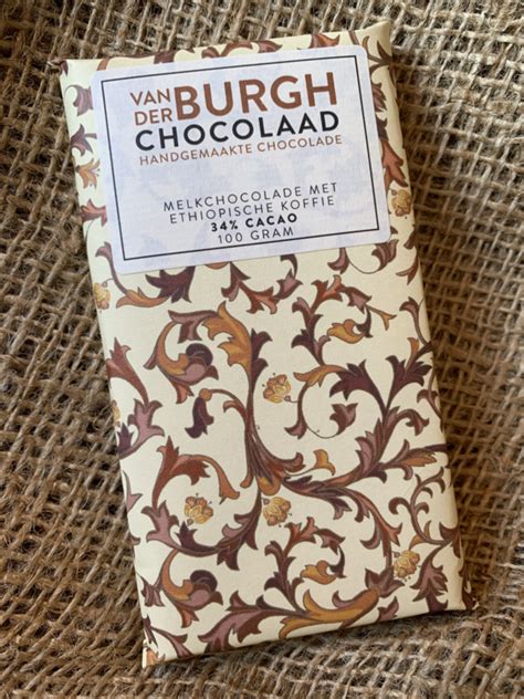 Creamy Fairtrade Milk Chocolate With Ground Ethiopian Coffee 100 Gr 34