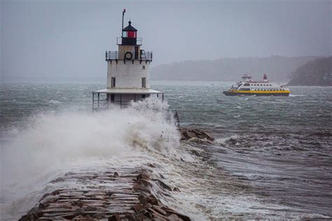 Thousands Without Power As Hurricane Force Winds Hit Parts Of Maine