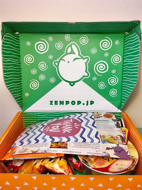 Zenpop Japanese Best Snack Subscription Boxes Of 2019 Readers Choice Snack Subscription Box