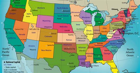 Mapa De Estados Unidos | Mapa