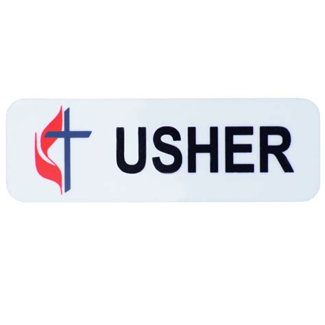 United Methodist Usher Badge