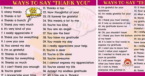 65 Other Ways To Say “thank You” In Speaking And Writing