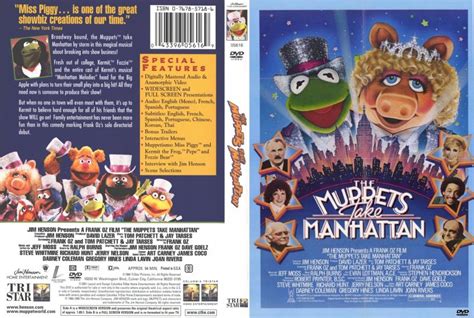 The Muppets Take Manhattan Movie Dvd Custom Covers