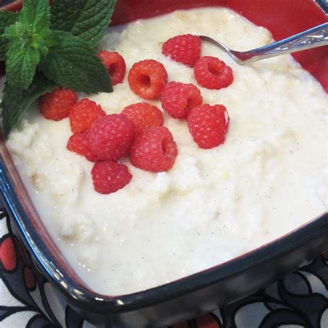 Pour into hot milk, a little at a time, stirring to dissolve. Breakfast Ideas: Vanilla Bean Rice Pudding | Recipe ...