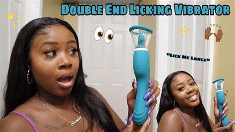 New Sex Toy Alert Box Opening On Double End Licking Vibrator Dildo Youtube