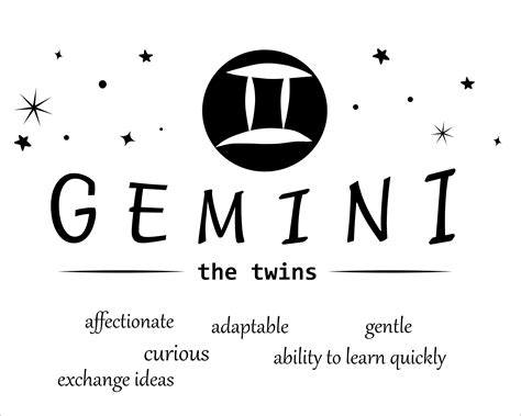 Vinyl Adhesive Gemini Zodiac Symbol Wall Art Decal The Twins