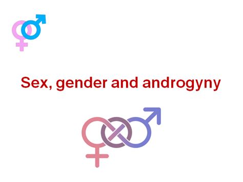 Gender Sex Gender Androgyny Role Of Chromosomes And Hormones