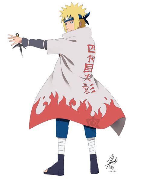 Minato Namikaze The Fourth Hokage By AMidnightBloom On DeviantArt Naruto Shippuden