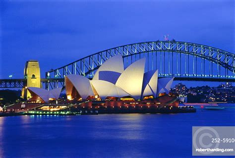 Opera House And Sydney Harbour Stock Photo