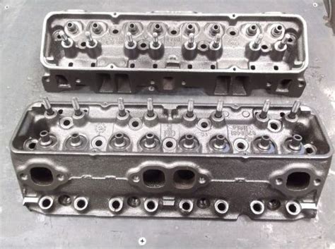 Find 1964 Corvette 327 Small Block Chevy Double Hump Cylinder Heads