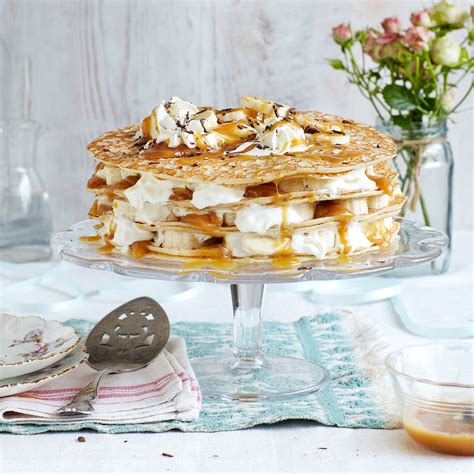 Banoffee pancake stack - Easy dessert recipe - Good Housekeeping