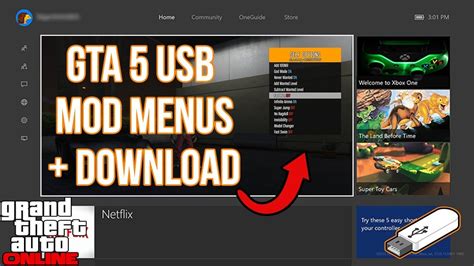 How To Install GTA USB Mod Menus On Xbox One PS Xbox PS PC GTA Mods NEW