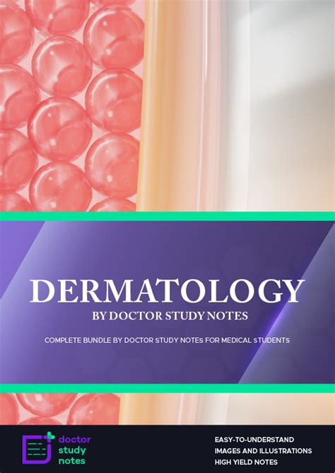 Dermatology Study Guide For Medical And Nursing Students Doctor Study