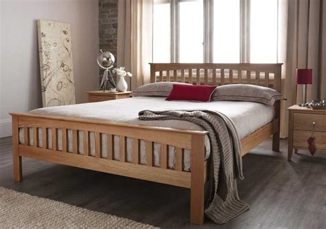 Windsor Classic Oak Super Kingsize Bed Frame Oak Double Bed Solid Oak