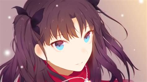 405162 Anime Anime Girl Long Hair Black Hair Blue Eyes Twintails