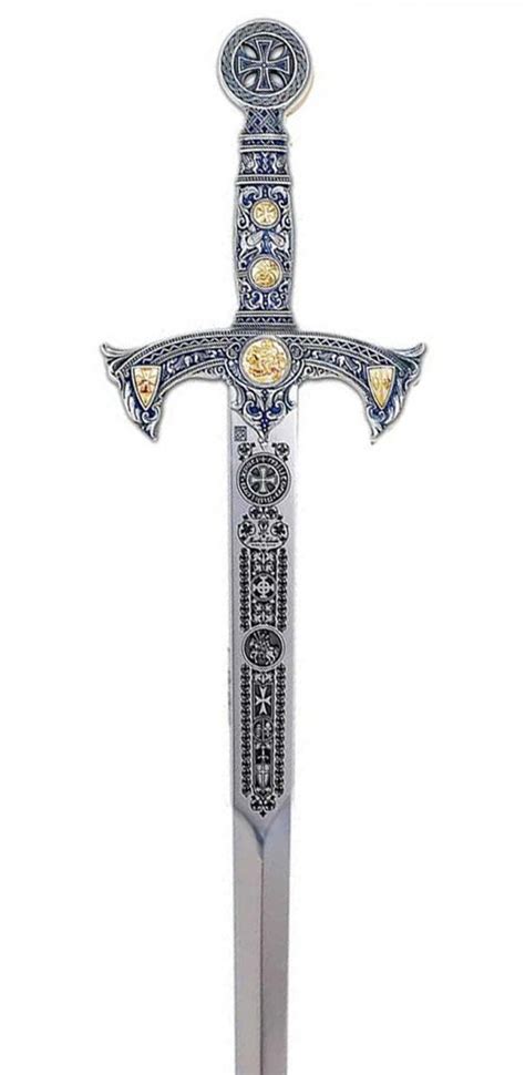 Marto Templar Sword Silver Europeiska Svärd