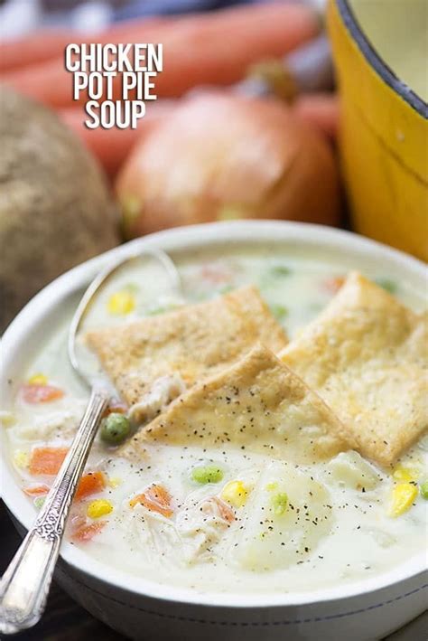 Spread the batter over the chicken mixture (the batter is thin but will bake up into a perfect crust). Chicken Pot Pie Soup | Recipe | Pot pie soup, Chicken pot ...