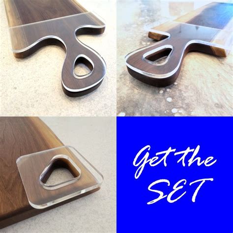 Charcuterie Board Handle Template Laser Cut Template Router Template