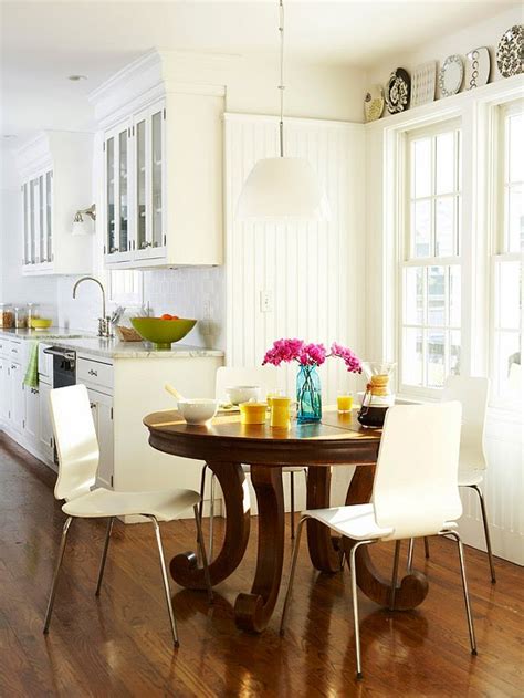 Luckily, the langley street brook dining chairs fit the bill thanks to their molded plastic seats. Modern Furniture: 2014 Comfort Breakfast Nook Decorating Ideas