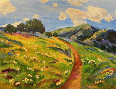 One Sunny Day Painting By Leah Dillard Fine Art America