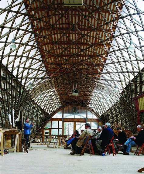 Downland Gridshell Structure Architecture Timber Architecture