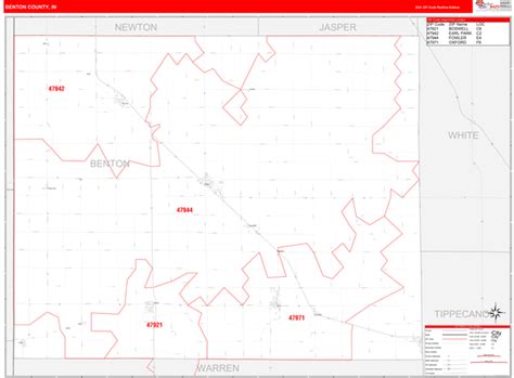 Maps Of Benton County Indiana