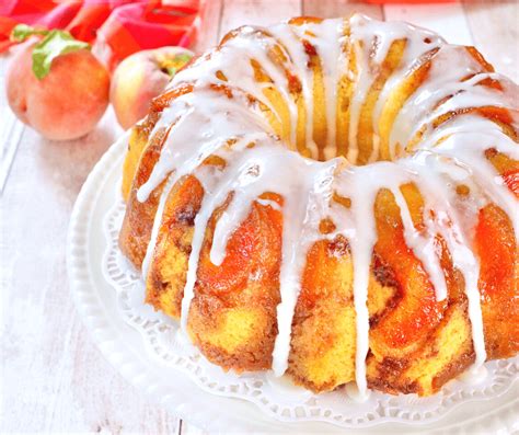 Best Peach Cobbler Pound Cake Recipe The Fresh Cooky