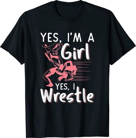 Wrestler Girl T Shirt Wrestling T Vintage Combat Wrestle T Shirt