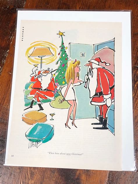 6 Vintage Playboy Cartoon Prints Lot Of 6 Prints From The Etsy