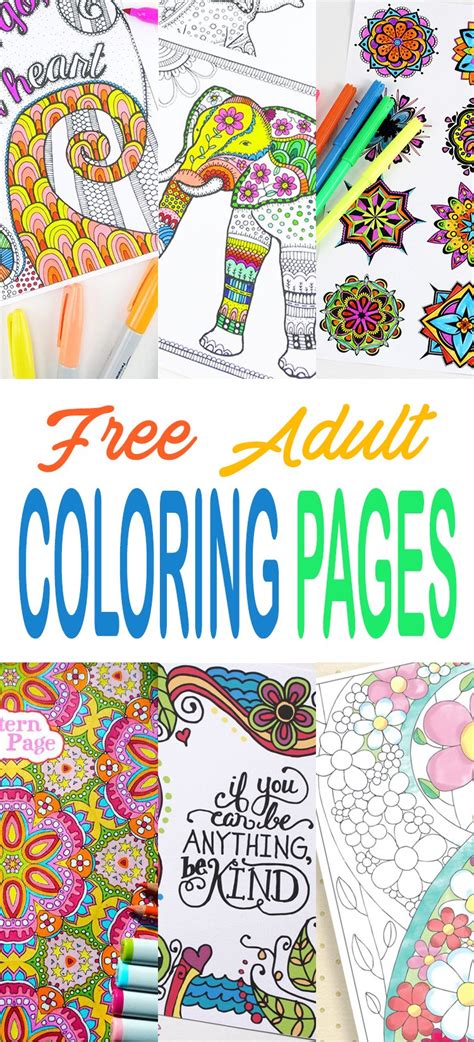 30 Free Printable Geometric Animal Coloring Pages The