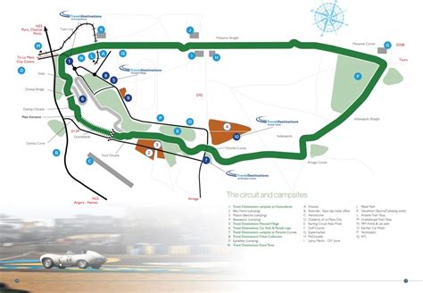 Le Mans Classic Map Le Mans Race