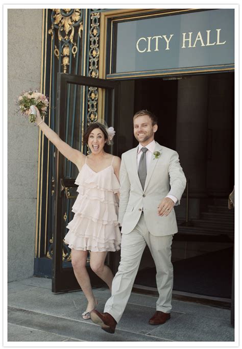 An Elegant And Indie San Francisco City Hall Wedding