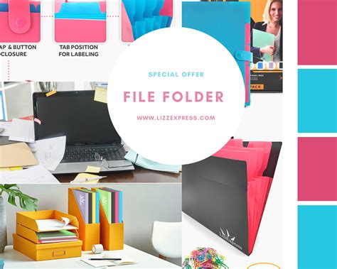 Buy it! File Folder 6 Pack | Folder organization, File folder organization, Documents organization