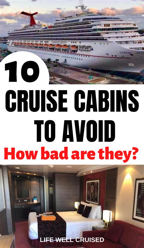 17 Worst Cruise Ship Cabins To Avoid Cruise Travel Cruise Packing