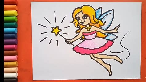 Easy And Simple Fairy Drawing YouTube
