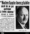 Pierre-Étienne Flandin - 1940 Stock Photo - Alamy
