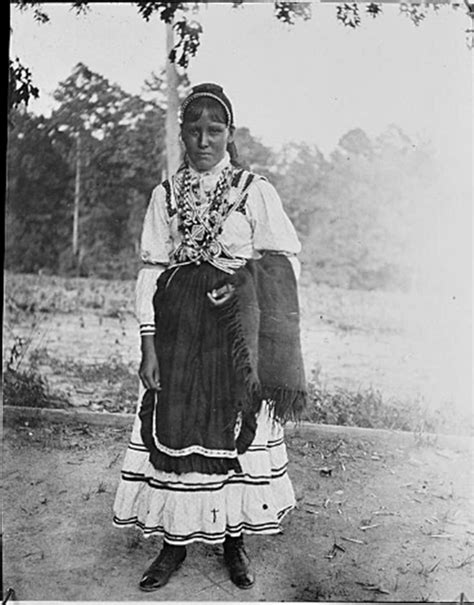 Daughter Of Ben Dixon Mississippi Choctaw C 1908 Native American