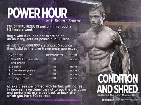 1 Hour Workout Routine To Build Muscle Off 71