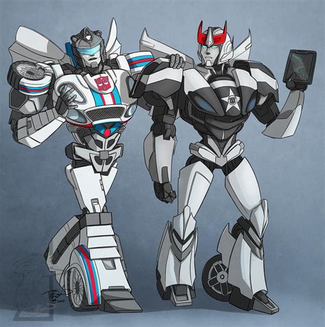 Jazz And Prowl By Ralloonx On Deviantart