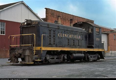 Crr 350 Clinchfield Railroad Emd Sw7 At Erwin Tennessee By Tc Caughman