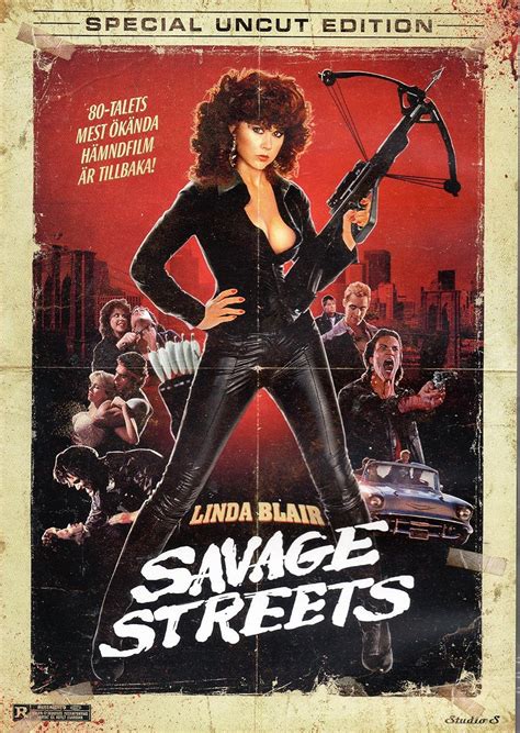 Savage Streets Amazon Co Uk Linda Blair DVD Blu Ray
