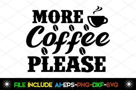 More Coffee Please Graphic By Cutesycrafts360 · Creative Fabrica