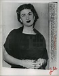 1951 Press Photo Melinda Markey Poses in NY Prior to Television Debut ...