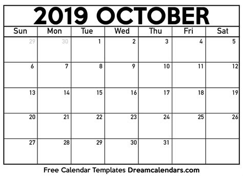 All printable 2020 calendars 12 months are taken from different sites. Ko-fi - Printable October 2019 Calendar - Ko-fi ️ Where ...