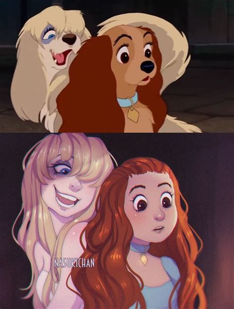 Lady And The Tramp Redraw By Nasuki100 On